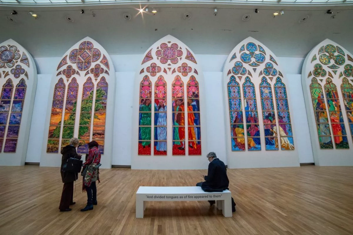 Opinions divided over Notre-Dame's new stained glass windows