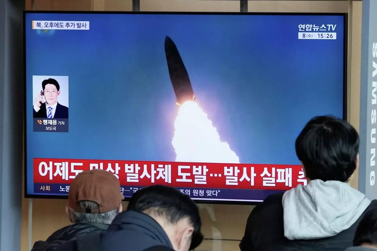North Korea fires multiple short-range missiles, rockets