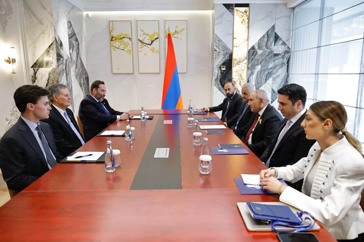 Armenia’s PM Pashinyan, US Senator Steve Daines discuss TRIPP project PHOTO