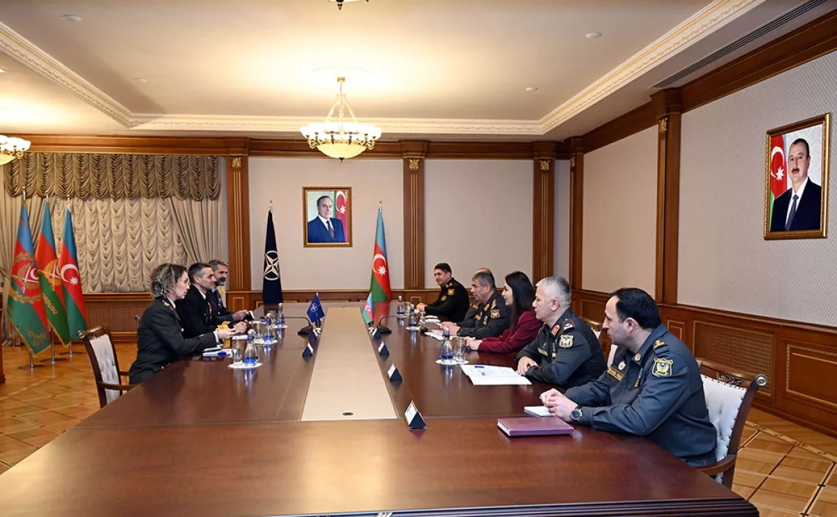 NATO rear admiral praises professionalism of Azerbaijani officers PHOTO