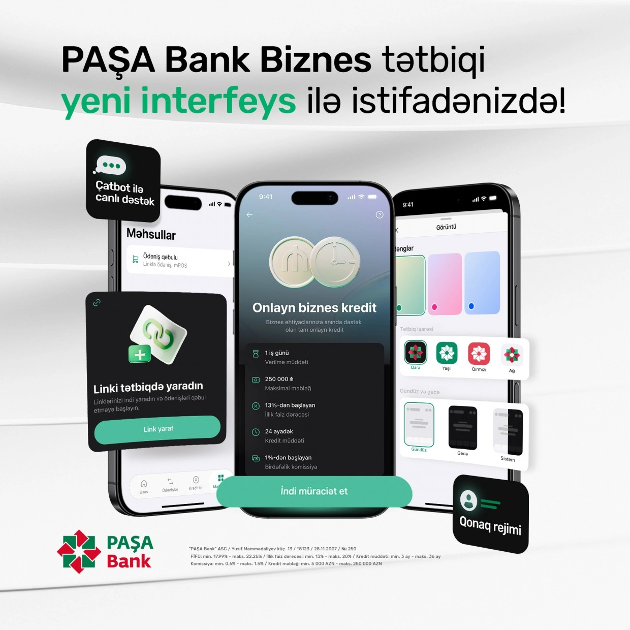 PASHA Bank Business mobile app updated