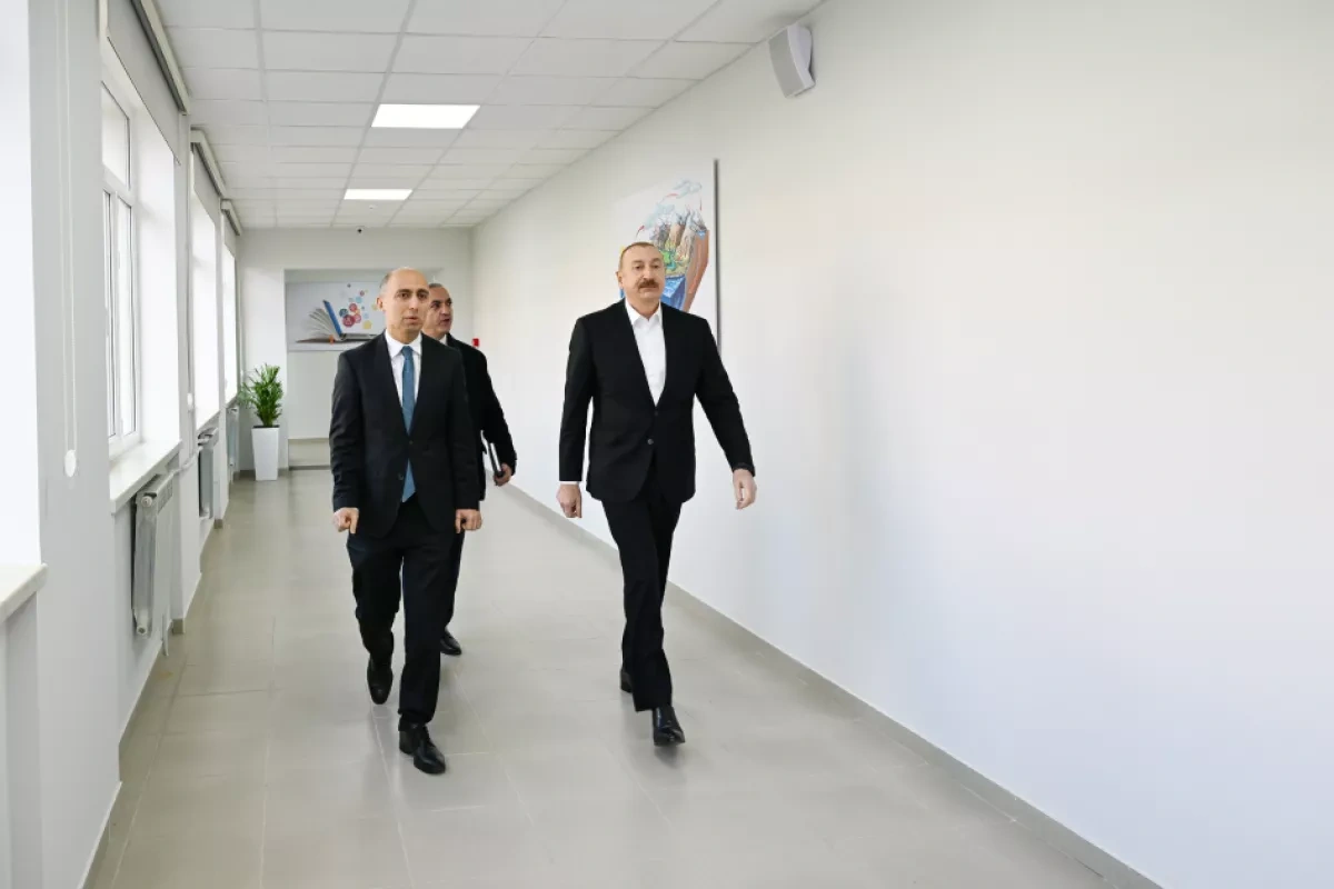 Azerbaijani president inaugurates multiple educational, infrastructure facilities in Khankendi PHOTO / Updated