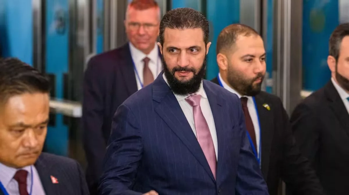 Syria’s al-Sharaa jokes Trump should give Israel New Jersey