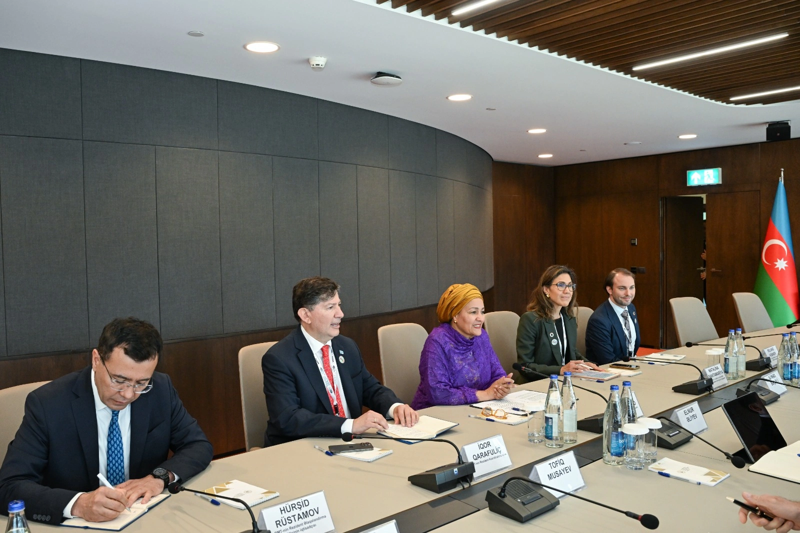 Azerbaijan and UN review co-op and new development prospects at WUF13