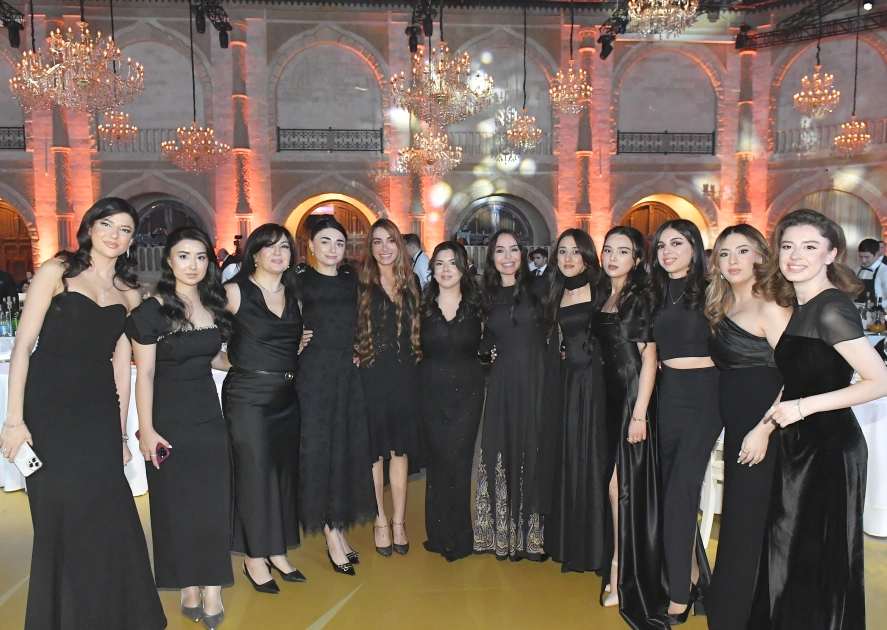 VP of Heydar Aliyev Foundation Leyla Aliyeva and Head of Baku Media Center Arzu Aliyeva attend Gala Ceremony regarding year's sports results