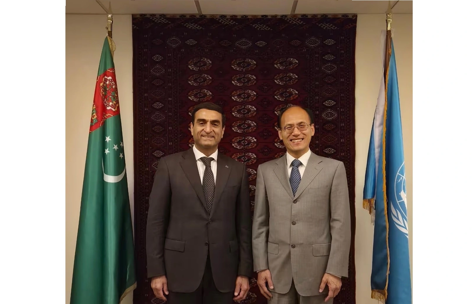 Turkmenistan, global transport center discuss long-term cooperation