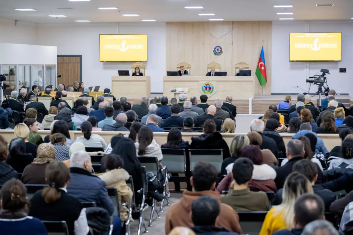 Mnatsakanyan rejects prosecution claims as final statements continue in Baku court PHOTO