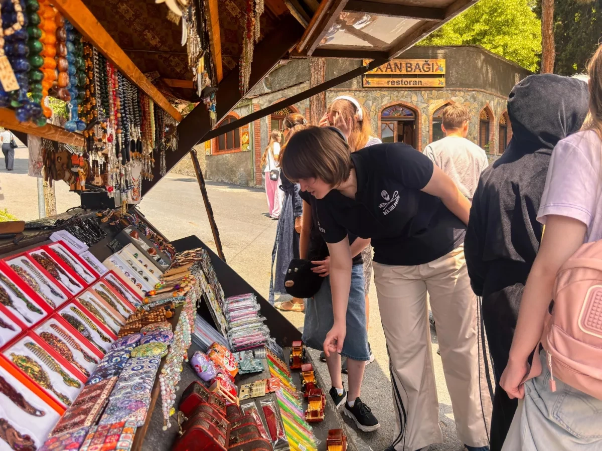 Rehabilitating Ukrainian children tour Azerbaijan's Gabala, Sheki regions PHOTO
