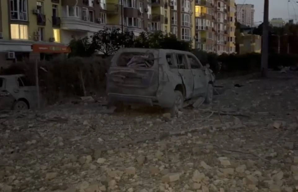 Azerbaijani Embassy building damaged in missile strikes on Kyiv
