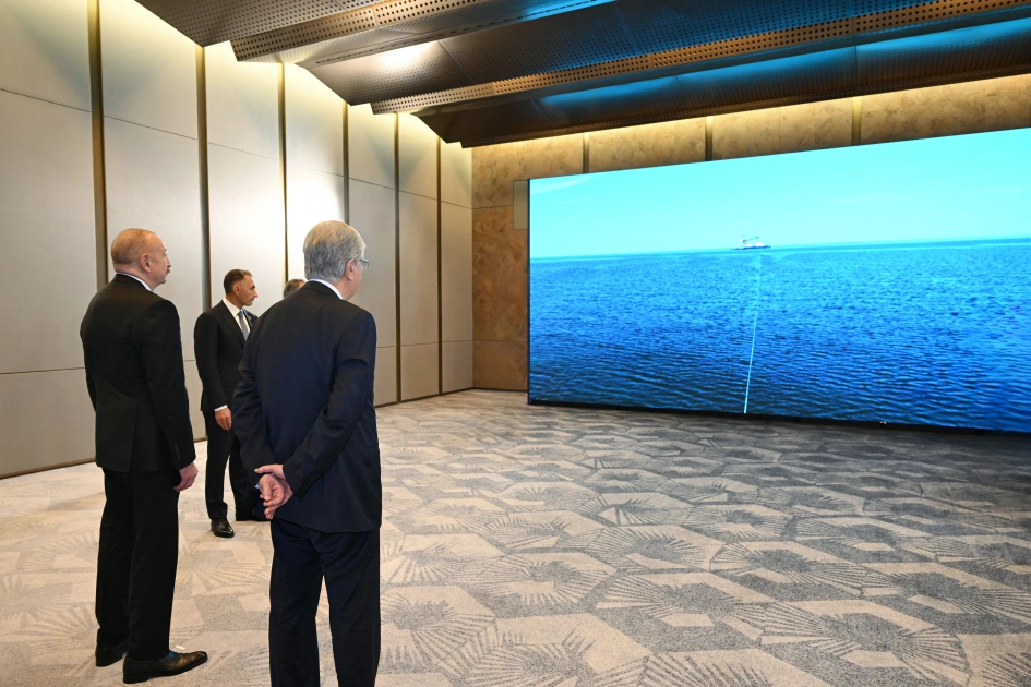 Digital Silk Way reaches major milestone: Official launch ceremony of Trans-Caspian Fiber-Optic Cable held (PHOTO)