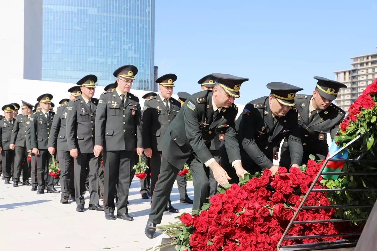 Azerbaijan’s State Service for Mobilization and Conscription honors memory of martyrs PHOTO