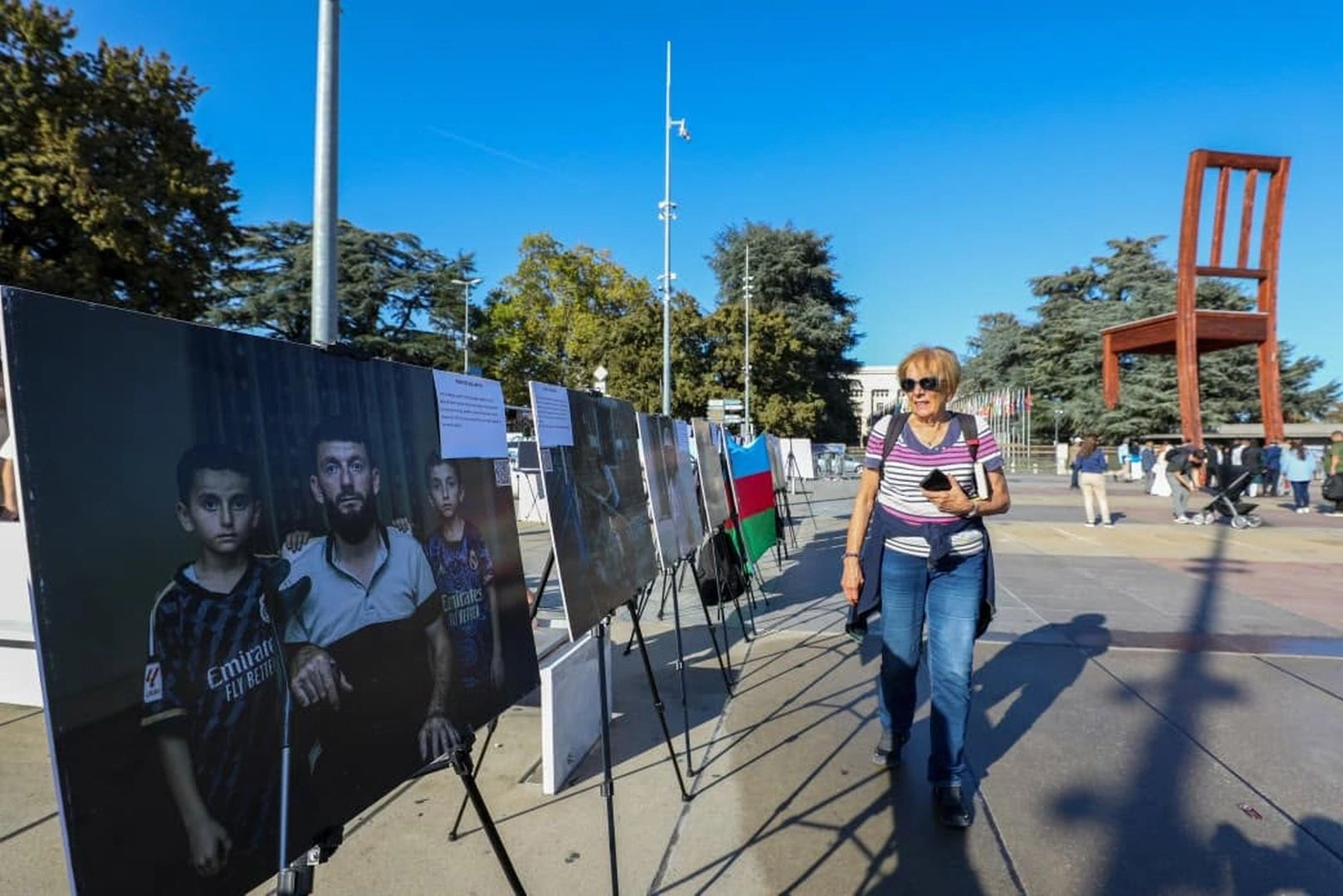 Photo exhibition on Armenia's mine war against Azerbaijan opens in Geneva