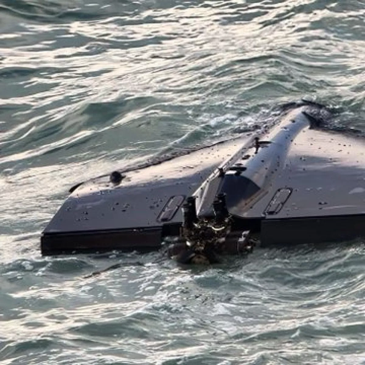 Unidentified drone found off Türkiye’s Black Sea coast PHOTO