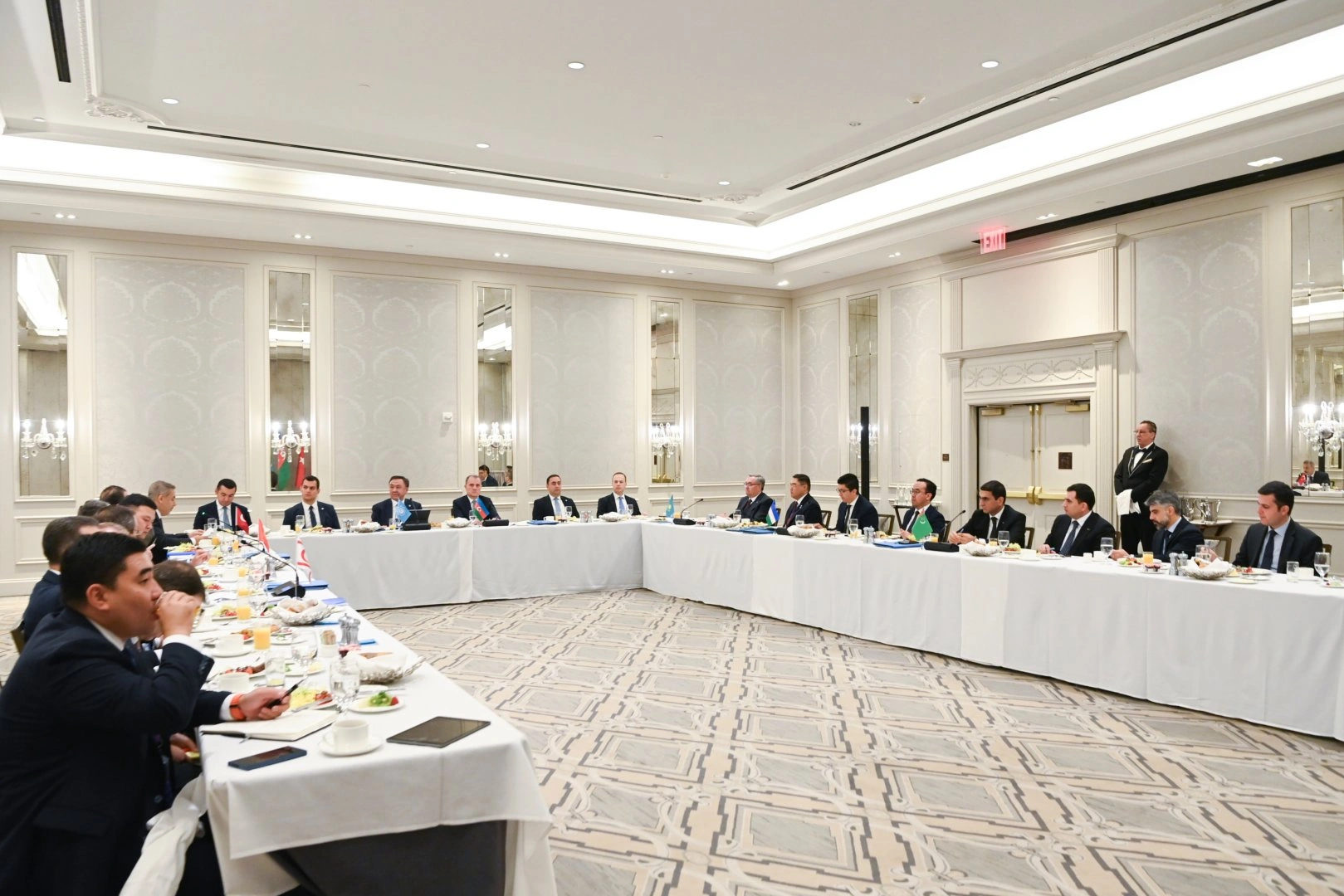 OTS FMs Council holds informal meeting in New York under Azerbaijan's chairmanship (PHOTO)
