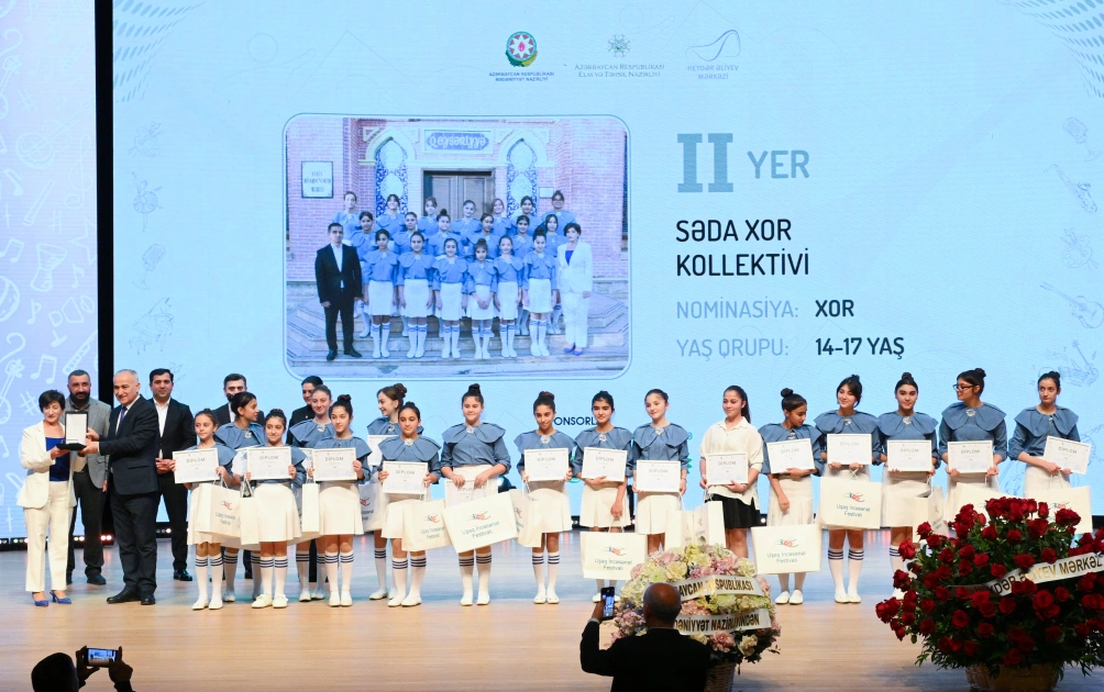 Heydar Aliyev Foundation VP Leyla Aliyeva and Alena Aliyeva attend awarding ceremony of Children’s Art Contest (PHOTO)