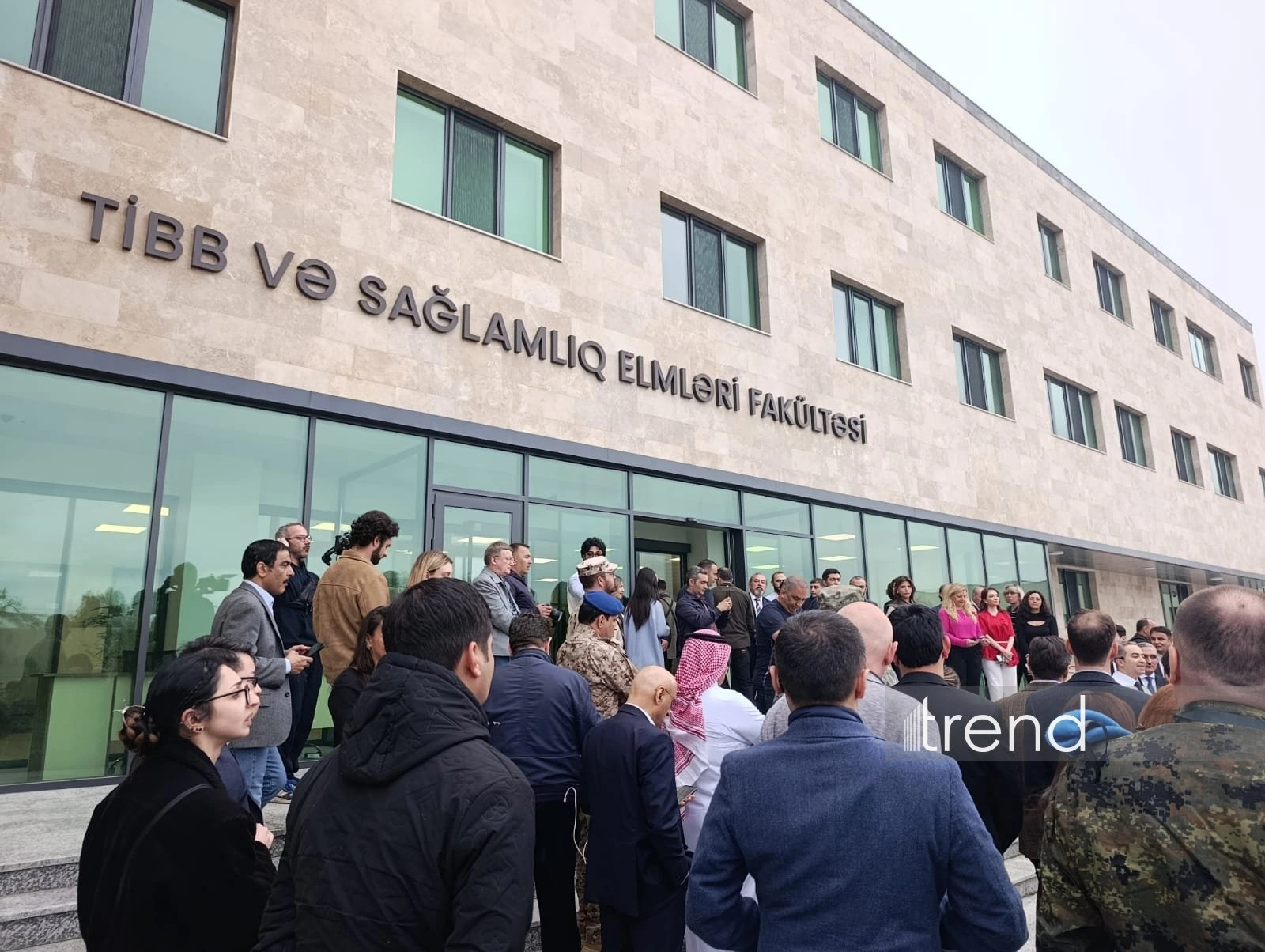 Diplomatic corps representatives visit Garabagh University clinic in Azerbaijan's Khankendi (PHOTO)