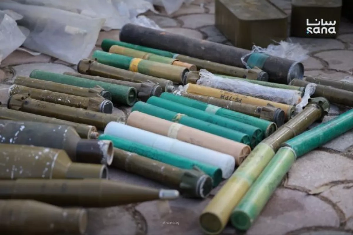 Syria thwarts major weapons smuggling attempt into Lebanon PHOTO
