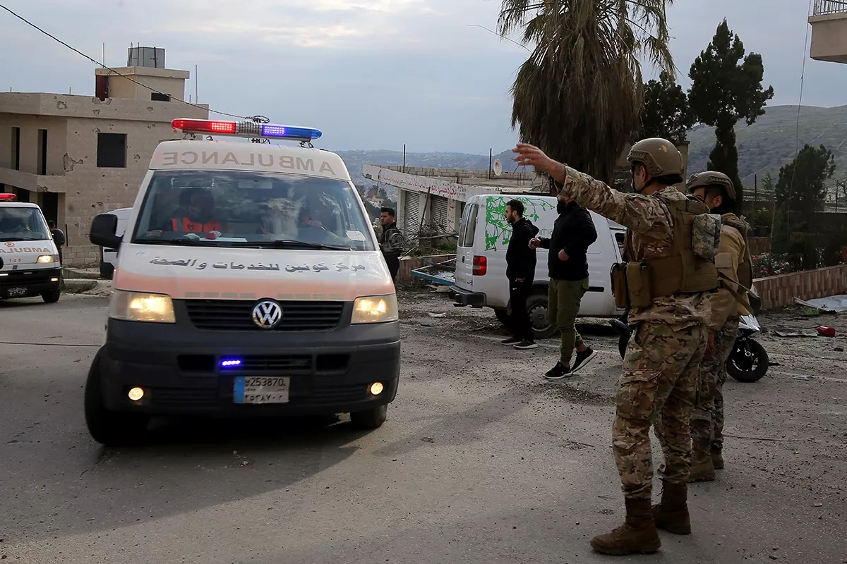 Lebanese army officer, several soldiers killed in Israeli drone strike