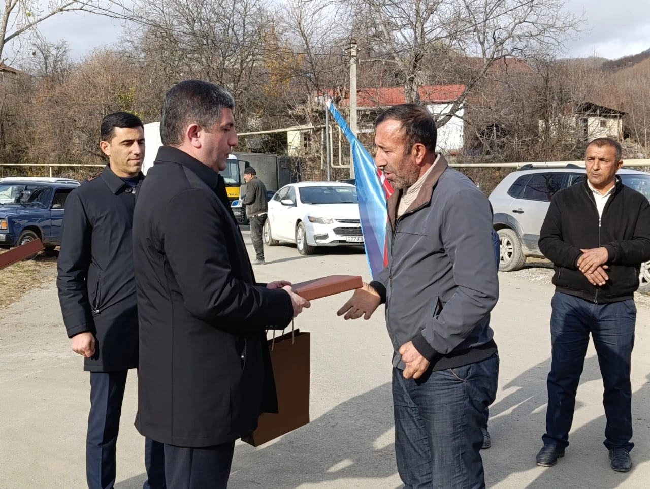 Resettlement caravan reaches Vangli and Hasanriz villages in Azerbaijan's Aghdara (PHOTO)