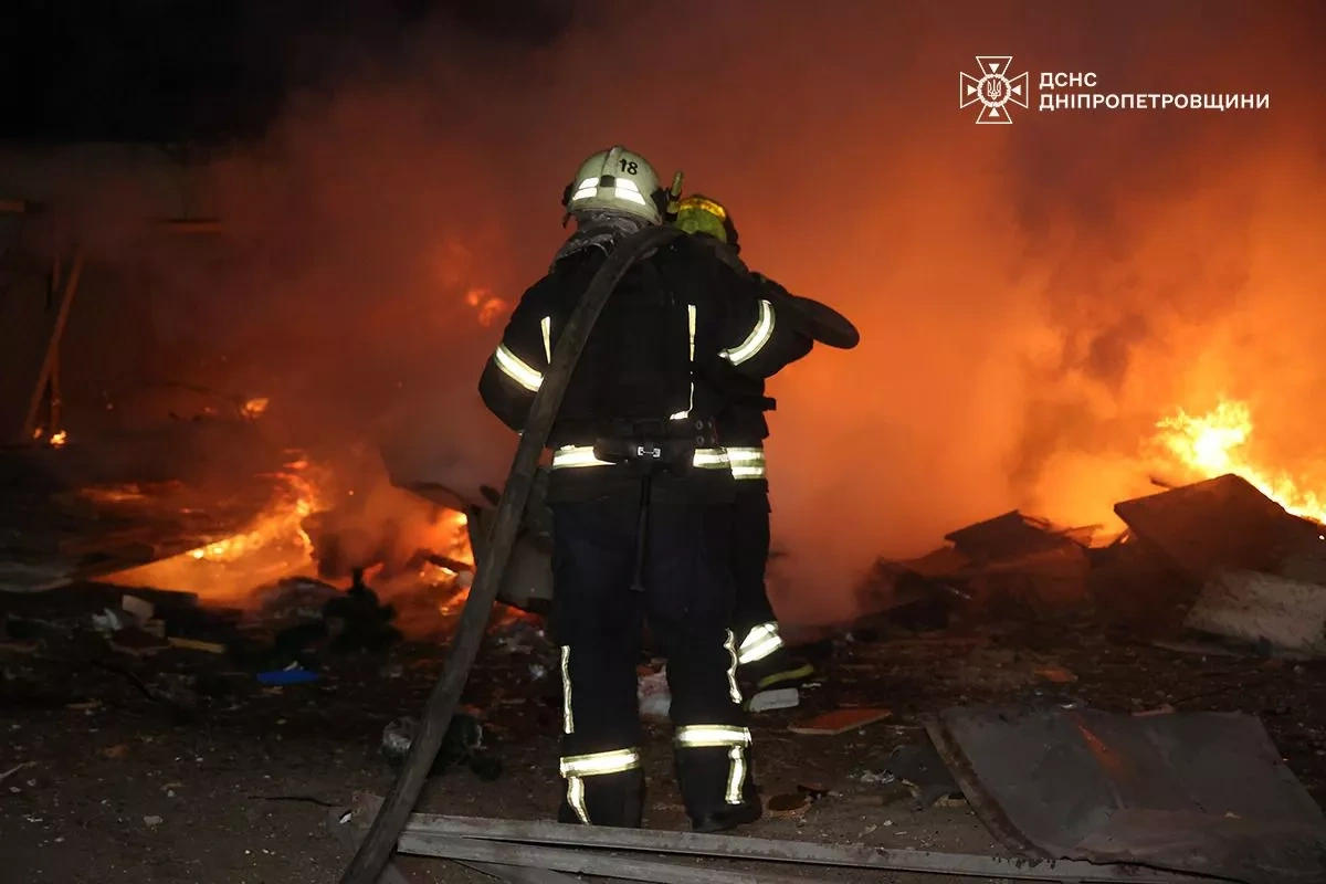 Overnight drone strikes in Ukraine's Dnipropetrovsk leave three injured PHOTO