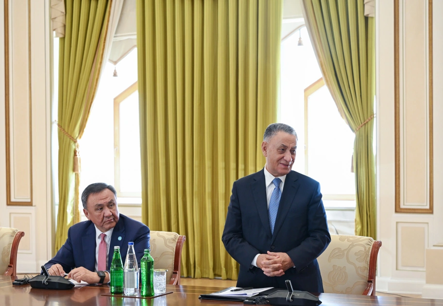 President Ilham Aliyev receives heads of security bodies of OTS member states (PHOTO)