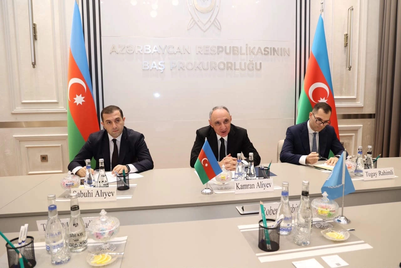 Azerbaijan discusses joint fight against terrorism with UN representatives (PHOTO)