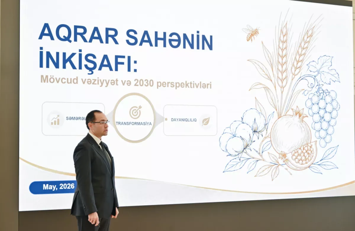 Azerbaijani president sets 2030 self-sufficiency target in major agricultural overhaul PHOTO/UPDATED