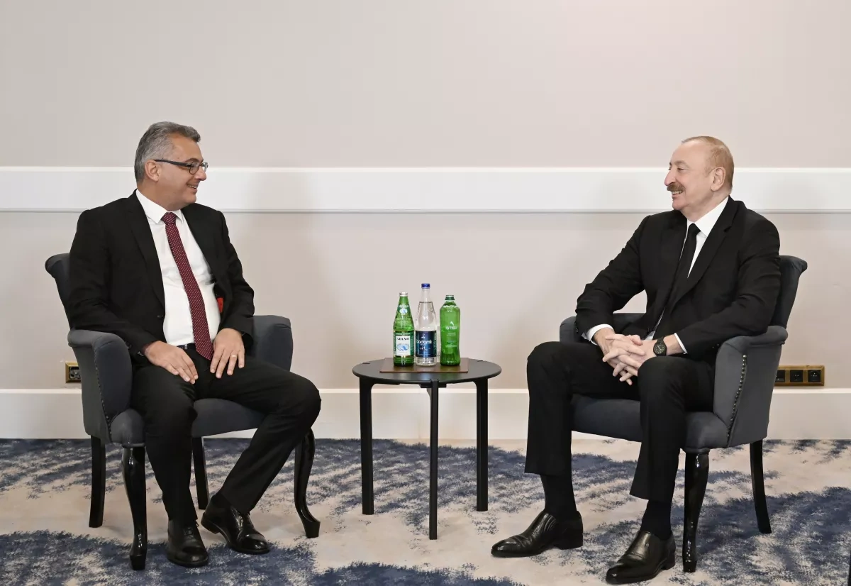 Azerbaijan’s president meets Turkish Cypriot leader in Antalya PHOTO