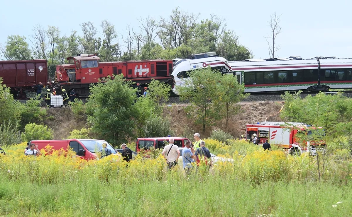 Passenger and freight trains collide in Croatia, 24 injured