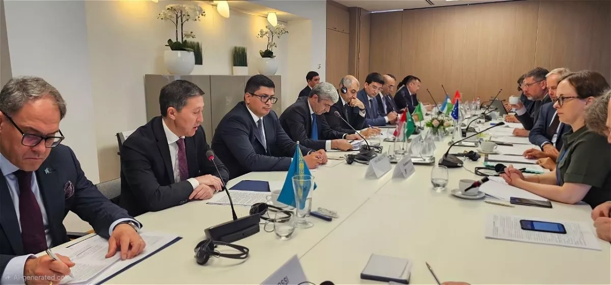 Kazakhstan, EU reaffirm security, regional cooperation at Brussels dialogue PHOTO
