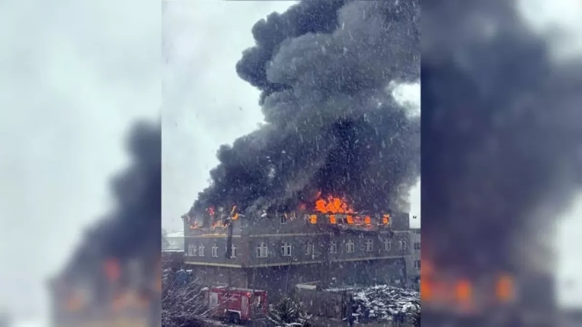 Fire breaks out at factory in Istanbul
 Photo