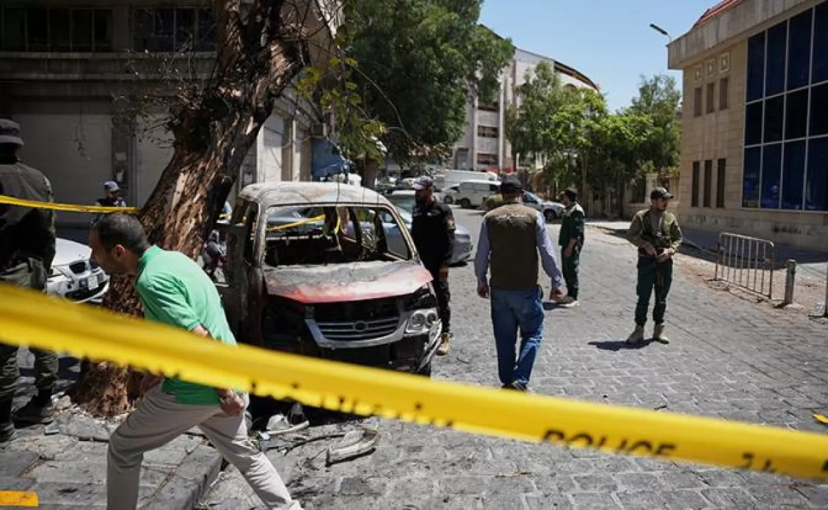 Syrian authorities say suspects in Damascus bombings had IS links