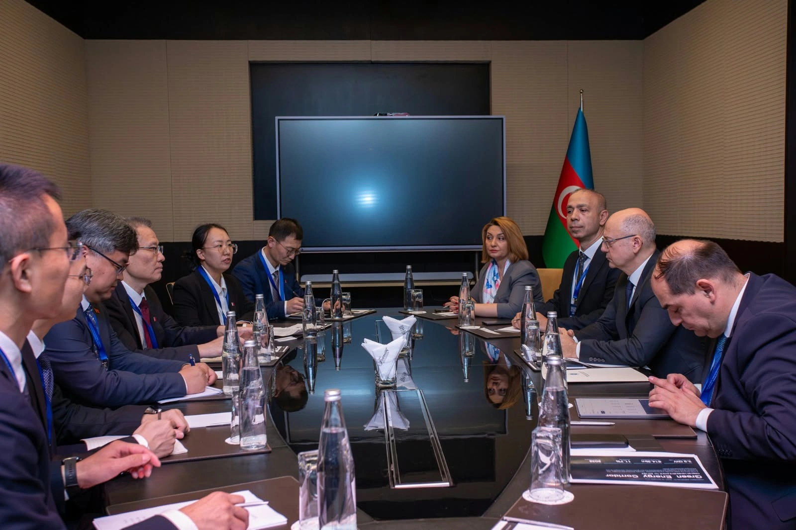 Azerbaijan considers 300 MW green projects with Chinese company (PHOTO)