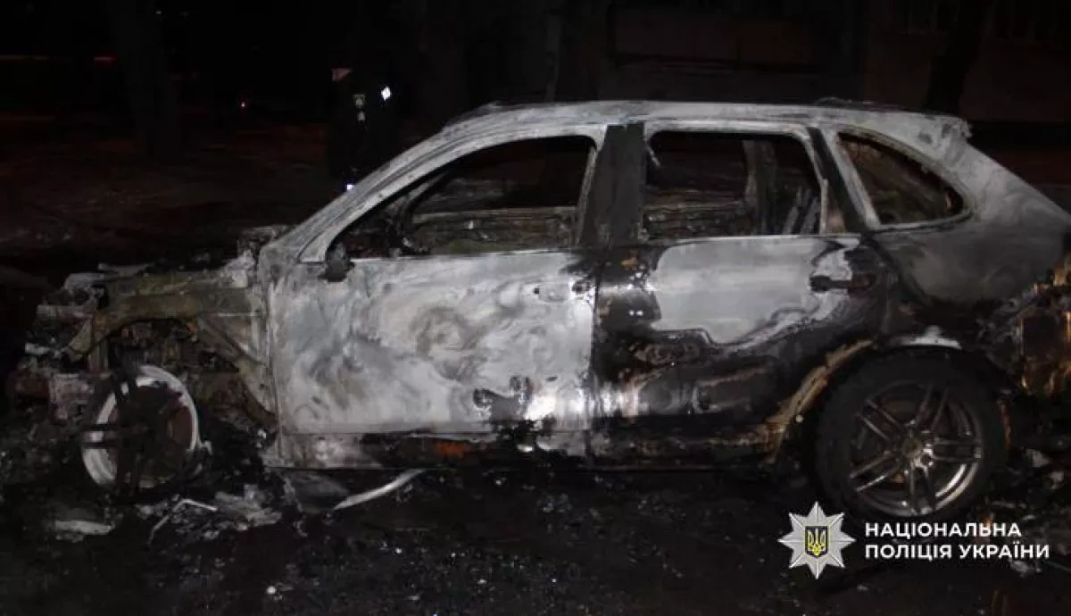 Man detained in Kyiv for burning military vehicles for payment photo