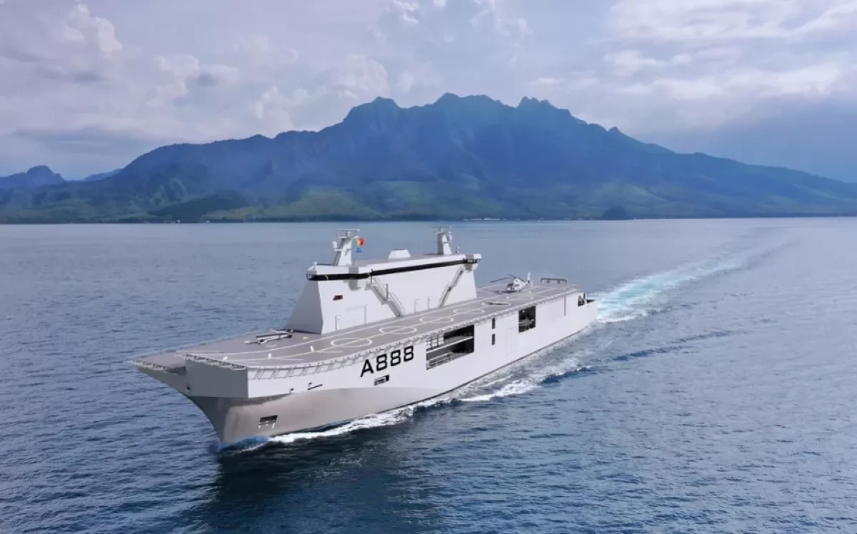 First in Europe: Portugal builds warship designed for all unmanned systems Air, Surface, and Underwater