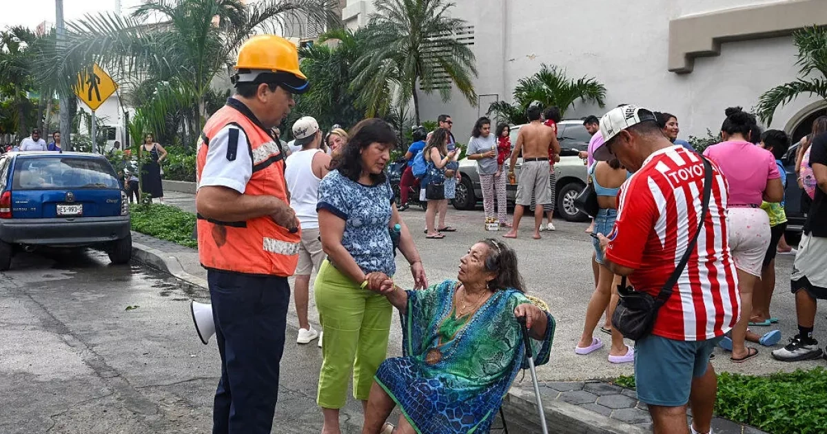 Strong earthquake hits southern, central Mexico, killing at least two