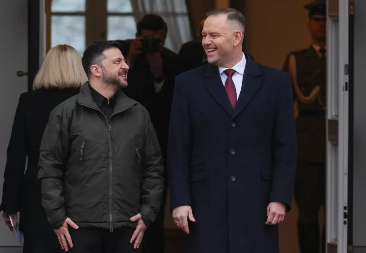 Polish President welcomes Zelenskyy in Warsaw as leaders hold four-person talks