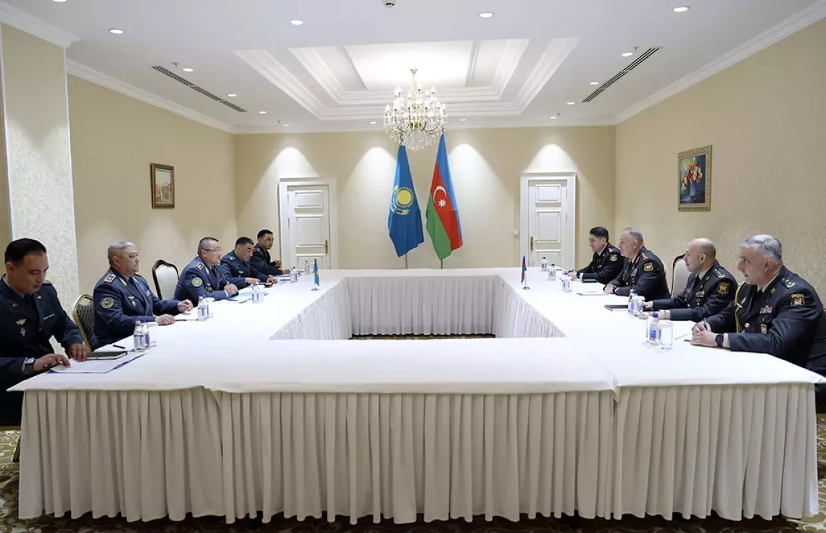 Kazakhstan decorates Azerbaijani top general for defence cooperation between two states PHOTO