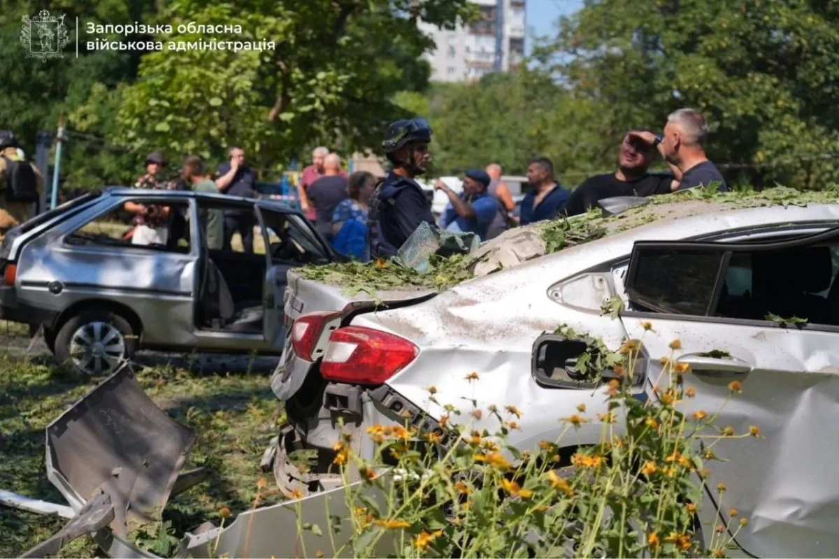 Russian guided bomb strike on Ukraine’s Zaporizhzhia leaves 24 injured PHOTO / VIDEO