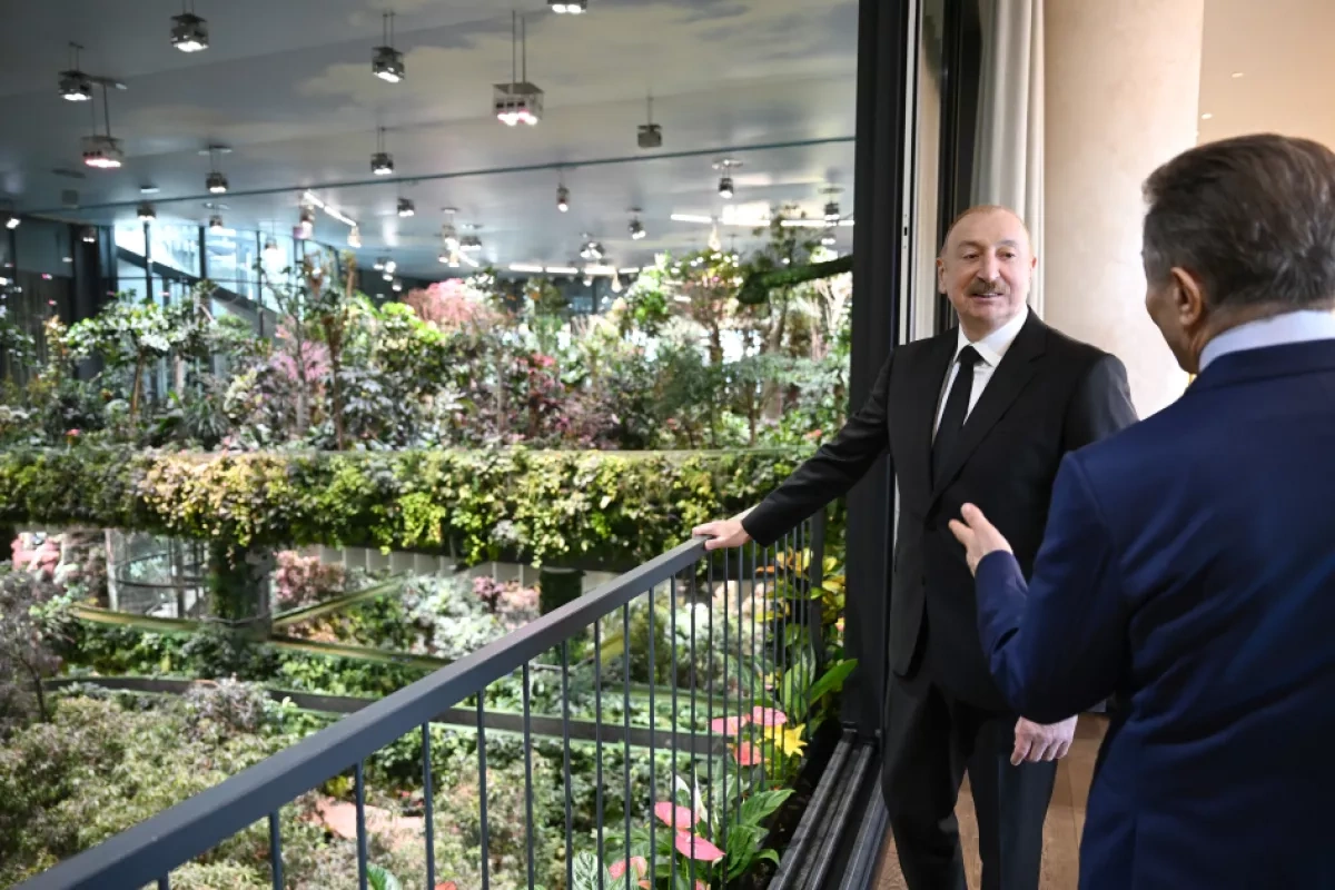 Georgian Dream chairman hosts luncheon for Azerbaijani president in Tbilisi PHOTO
