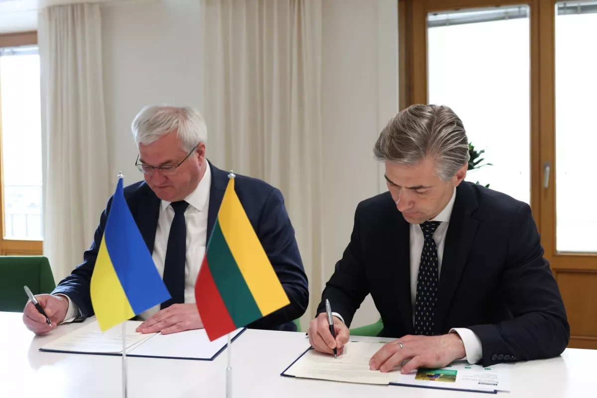 Lithuania pledges more than €10 million to support Ukrainian children Photo