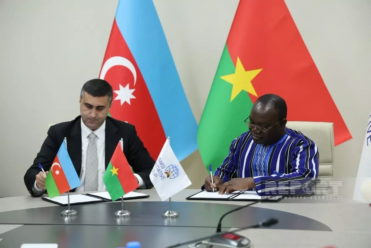 BIG, Burkina Faso's Foreign Ministry Institute ink memorandum PHOTO