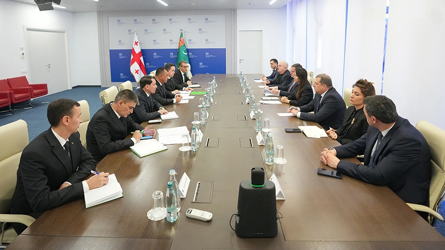 Turkmenistan, Georgia strengthen ties with talks on trade, energy, and transport