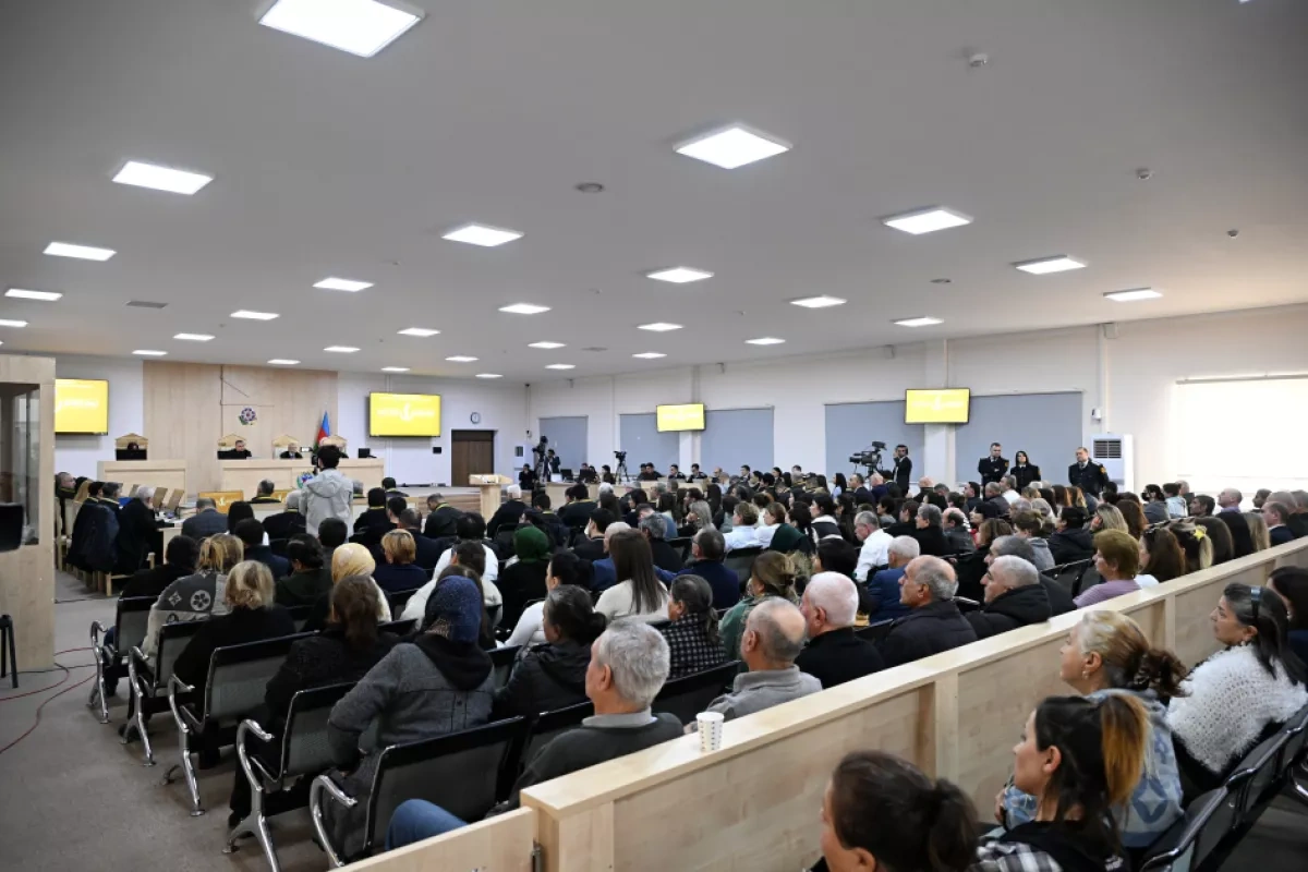 Harutyunyan claims no ethnic tensions during his school years in Karabakh Baku trial / PHOTO