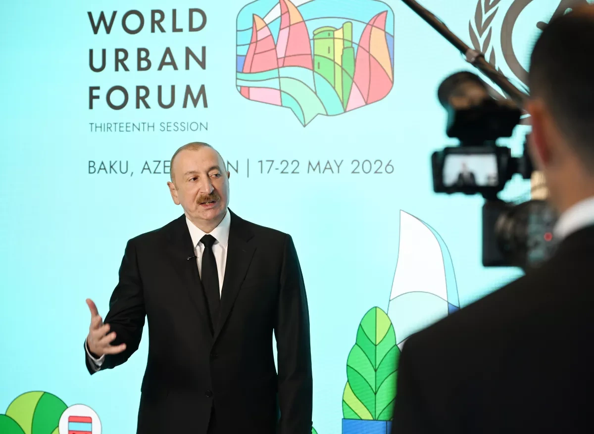 Azerbaijan develops unique blueprint for building cities from scratch, says President Aliyev Interview with Euronews / PHOTO