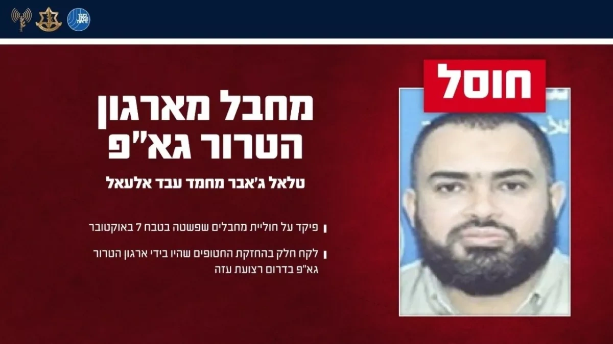 Israel kills Islamic Jihad commander linked to October 7 attack PHOTO