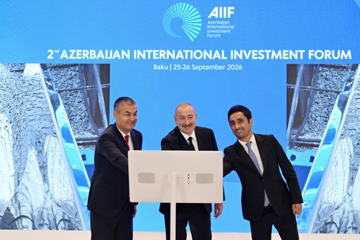 Azerbaijan lays foundation for textile cluster, launches hydropower plant PHOTO