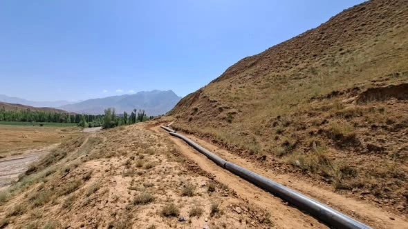Tajikistan continues construction of irrigation pipeline in Panjakent