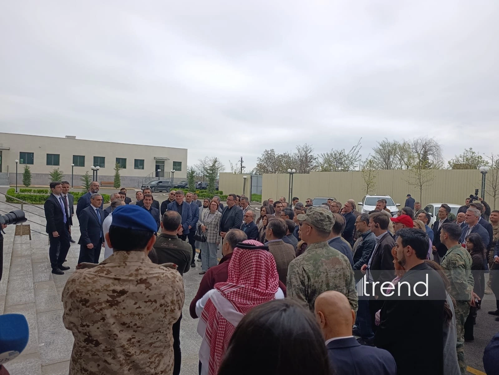 Diplomatic corps representatives visit Garabagh University clinic in Azerbaijan's Khankendi (PHOTO)