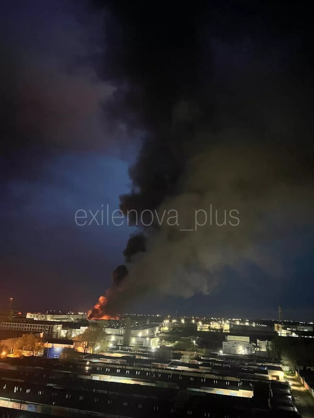 Ukrainian forces strike drone production site in Russia’s Taganrog PHOTO